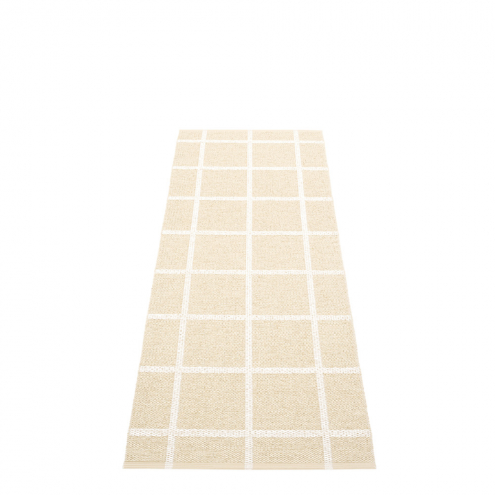 Ada matta - cream/white metallic 70x150 cm
